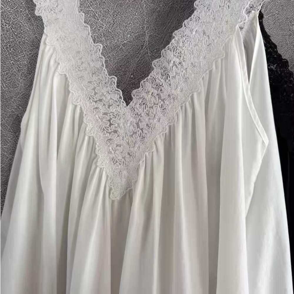 Helsa Helsa poplin lace mini dress, XXS XS S M - Picture 6 of 10